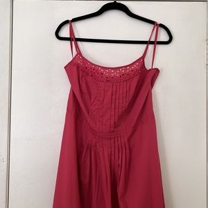 Ann Taylor Loft Pleated Dress Sz 12